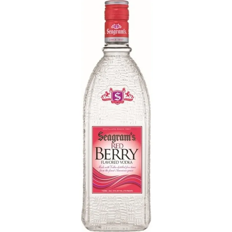 Seagrams Red Berry Vodka view 1