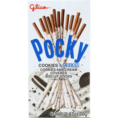Pocky Cookies & Cream Covered Biscuit Sticks