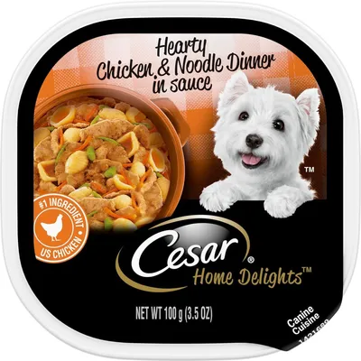 CESAR Home Delights Hearty Chicken & Noodle Dinner 3.5 oz
