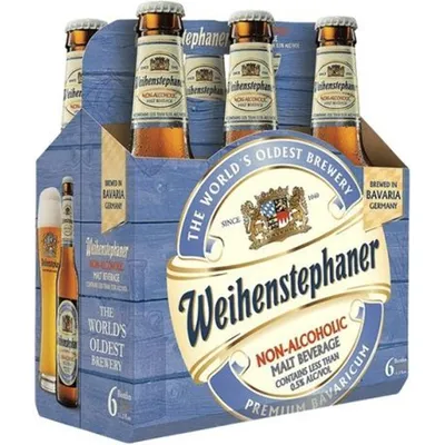 Weihenstephaner Non Alcoholic 6 Pack 12oz Bottles