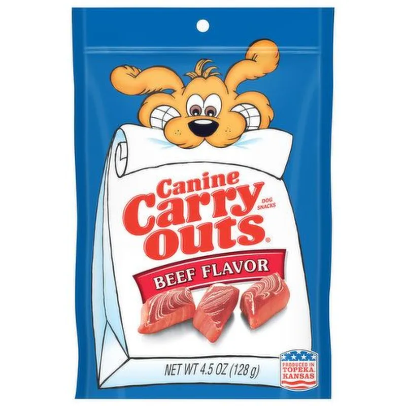 Canine Carry Outs Beef Flavor Dog Treats view 1
