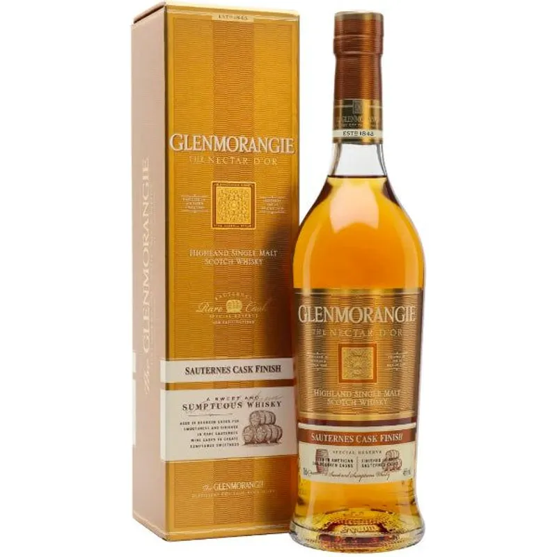 Glenmorangie The Nectar Dor Highland Single Malt Scotch Whisky Extra Matured 12 Year view 1