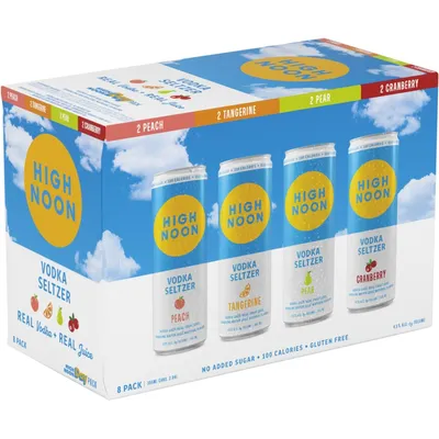 High Noon Vodka Hard Seltzer Day Pack 8 Pack 12 oz Cans