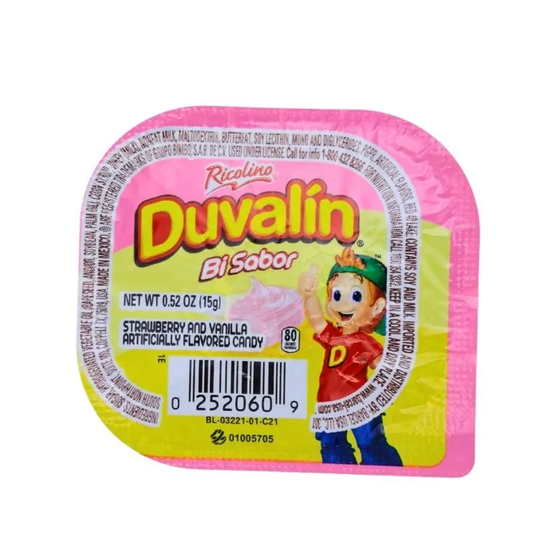 Ricolino Duvalin Strawberry and Vanilla Candy Box view 1