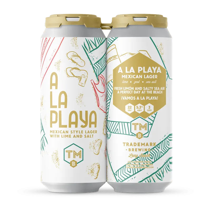 Trademark Brewing A La Playa Lager view 1