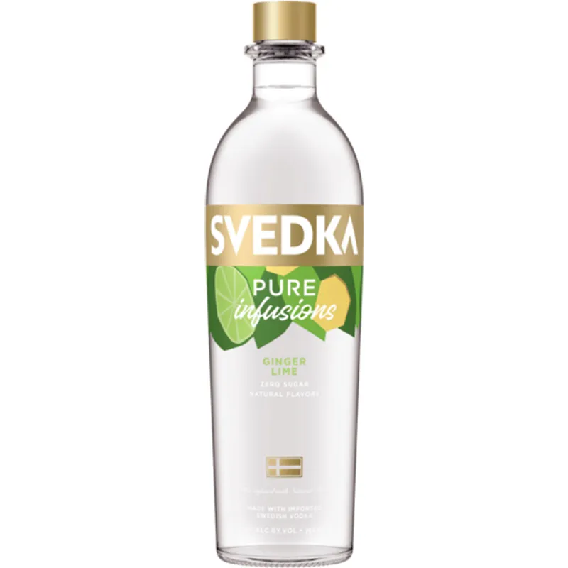 Svedka Pure Infusions Ginger Lime Flavored Vodka view 1
