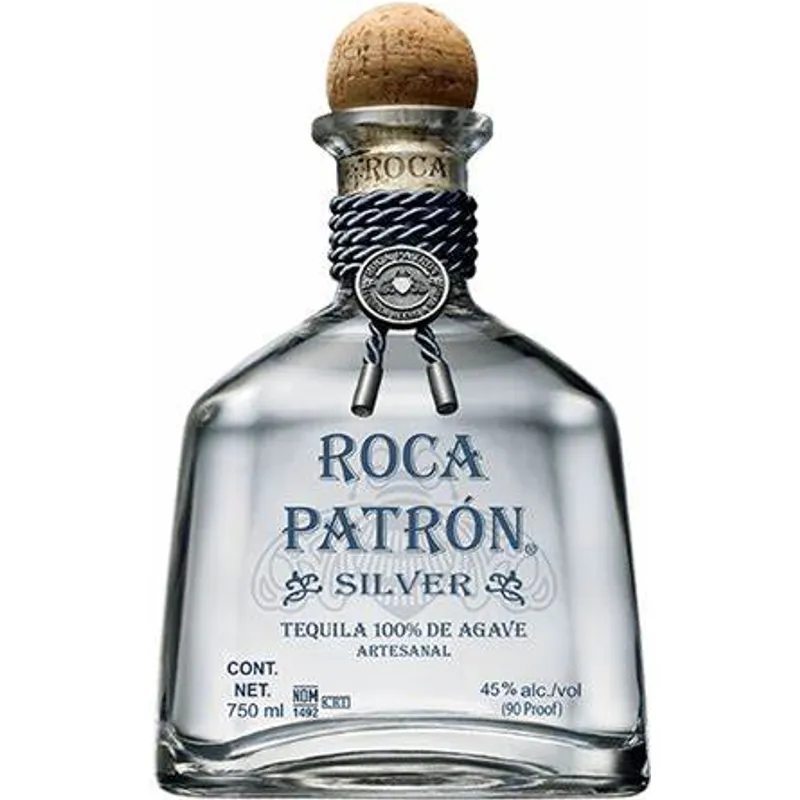 Roca Patron Silver Tequila view 1