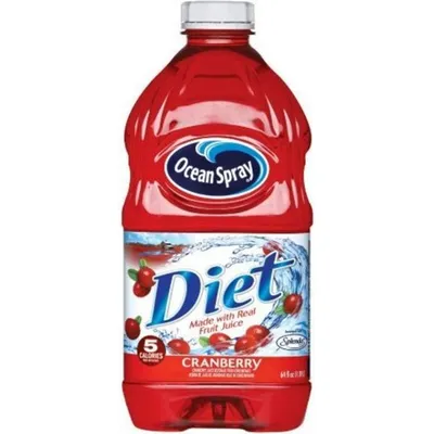 Ocean Spray Diet Cranberry Juice Drink 64 oz Bottle