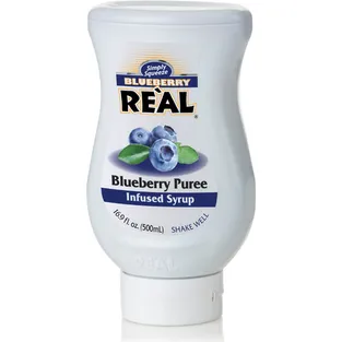Real Blueberry Puree Infused Syrup