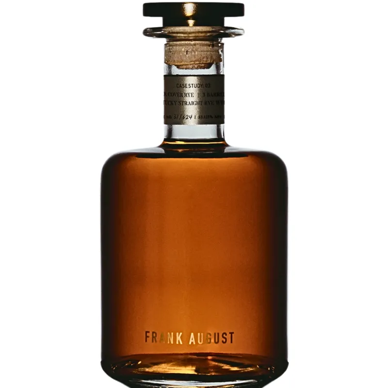 Frank August Case Study: Winter Cover Rye Barrel Batch view 1