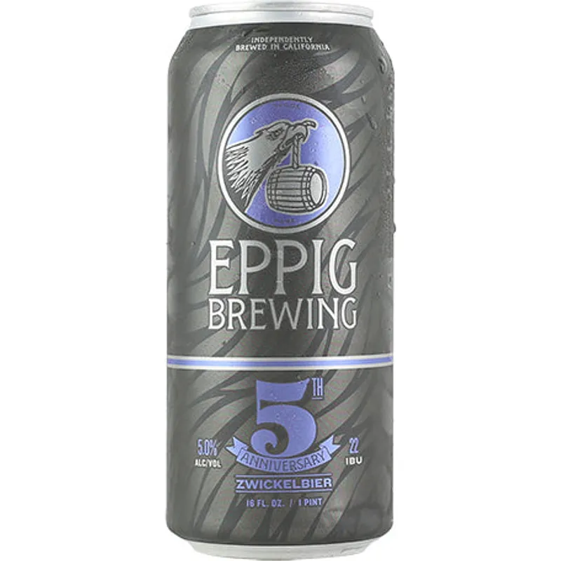 Eppig Brewing 5th Anniversary Zwickelbier view 1