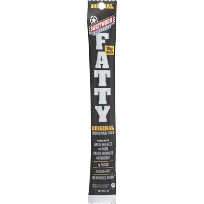 Sweetwood Fatty Original Smoked Meat Stick 2 oz Bag