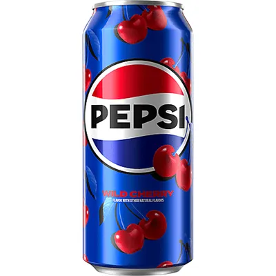 Pepsi Wild Cherry 16oz Can
