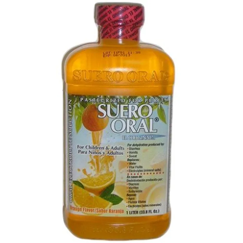Suero Oral Orange Flavor view 1