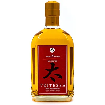 Teitessa 25 Years Old Grain Japanese Whisky 750ml Bottle