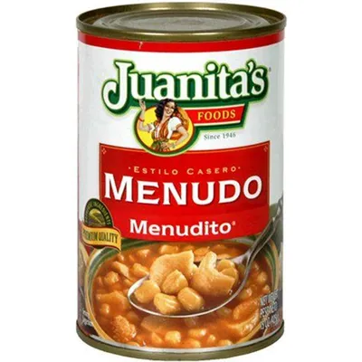 Juanita's FOODS: Menudito Menudo, 15oz Can