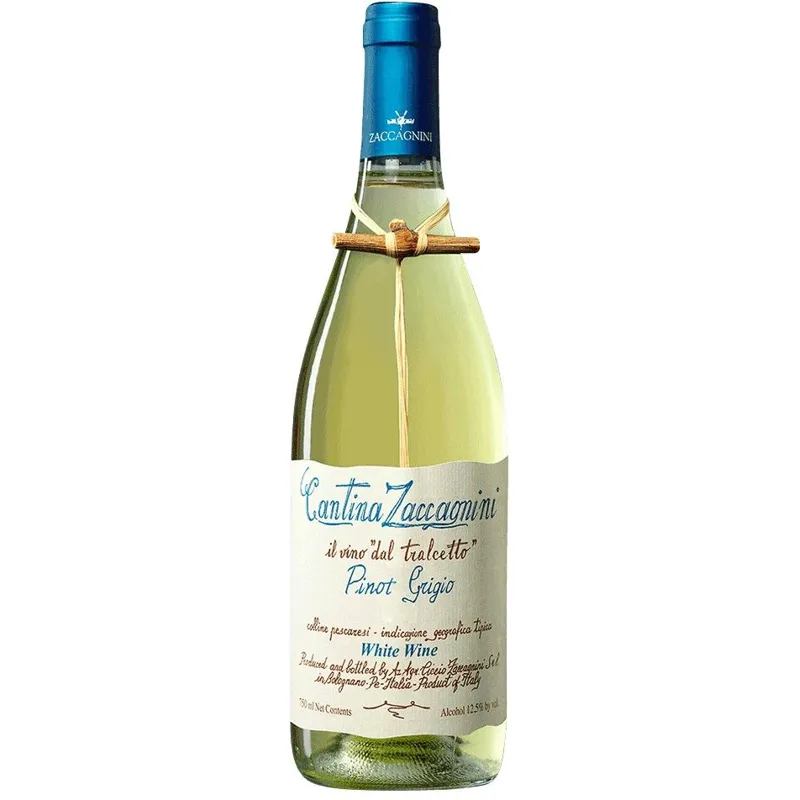 Cantina Zaccagnini Pinot Grigio Wine view 1
