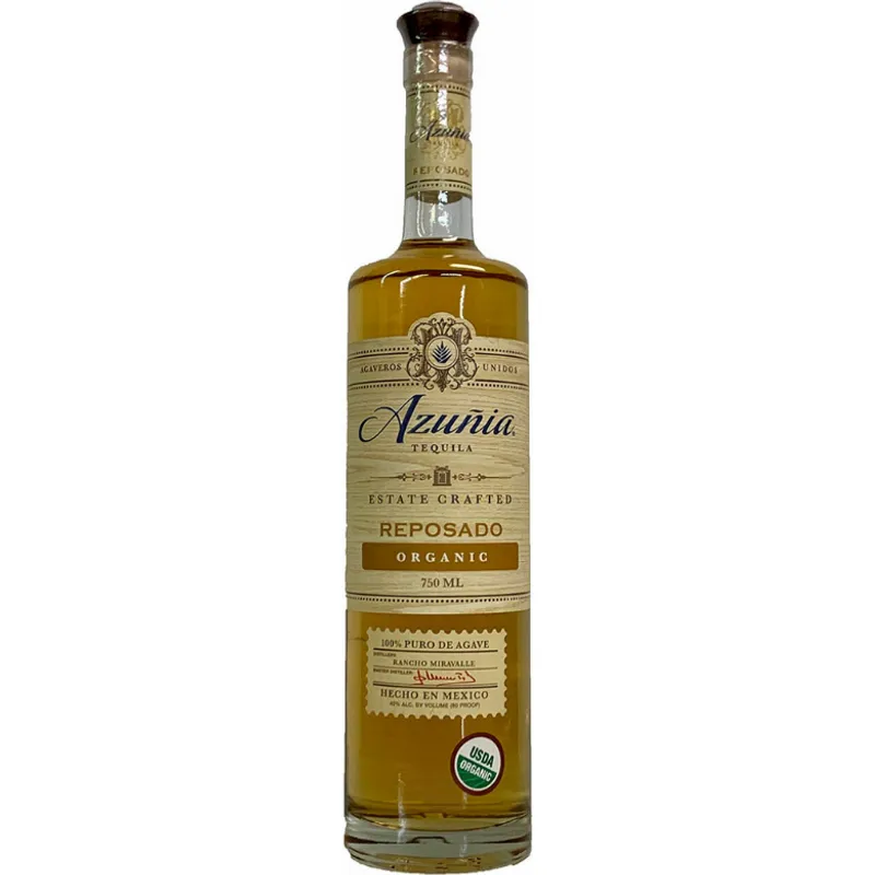 Azunia Reposado Tequila view 1