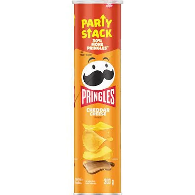 Pringles Cheddar Cheese Potato Crisps view 1