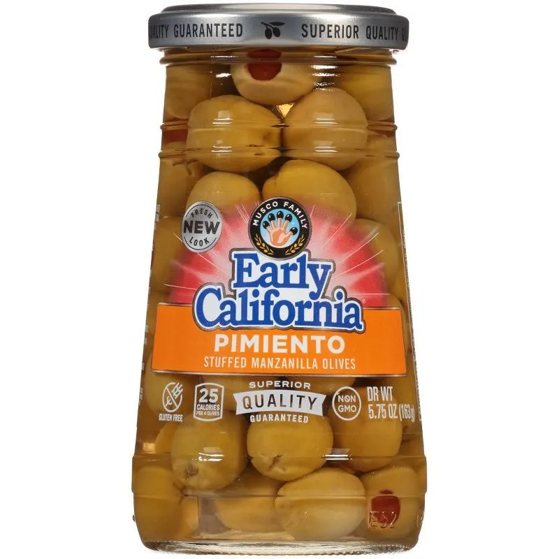 Early California Pimiento-Stuffed Manzanilla Olives view 1