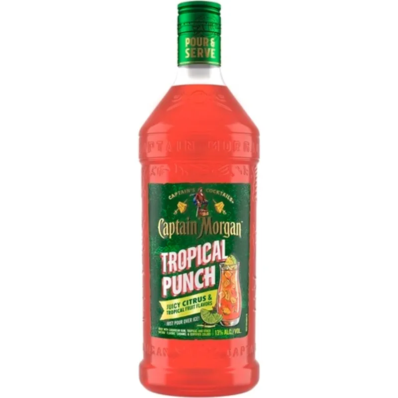 Captain Morgan Tropical Punch Plastic view 1
