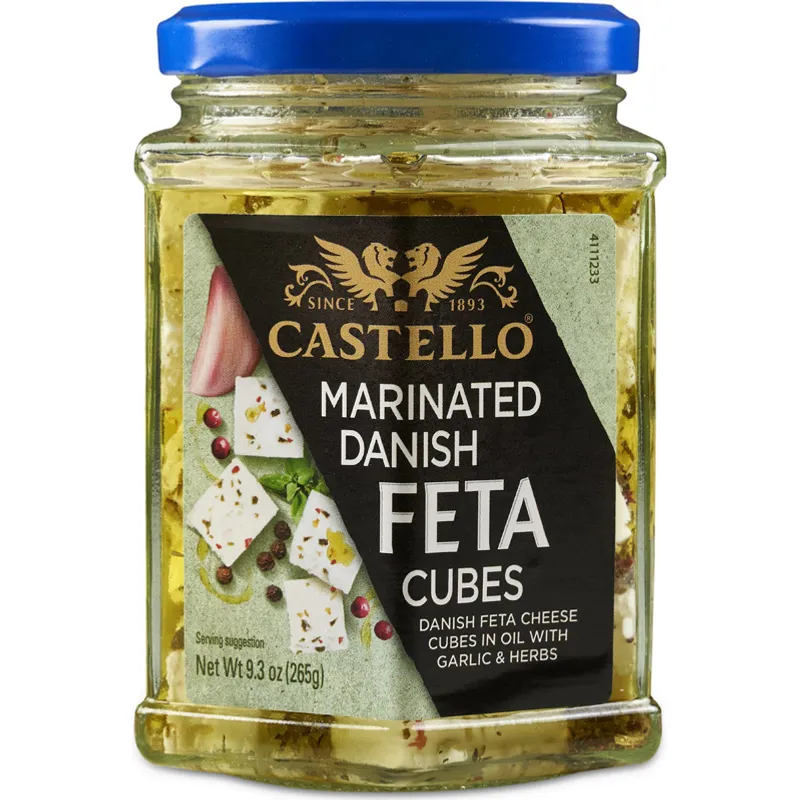 Castello Marinated Feta in Oil view 1