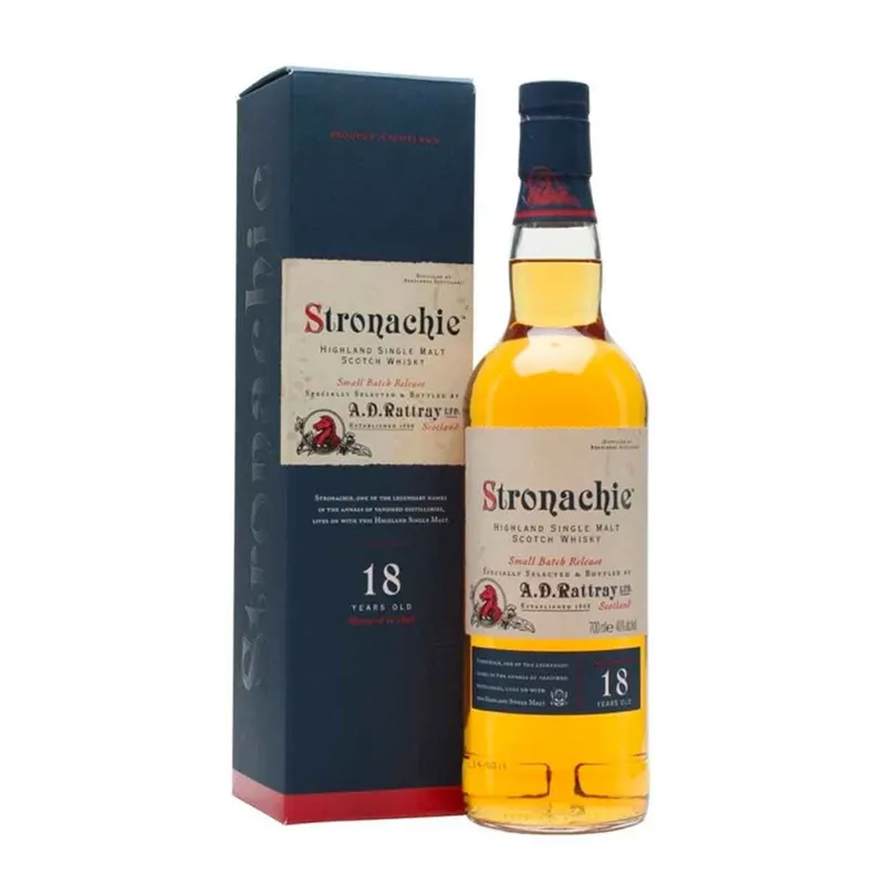 Stronachie 18 Year Old Single Malt Scotch Whisky view 1