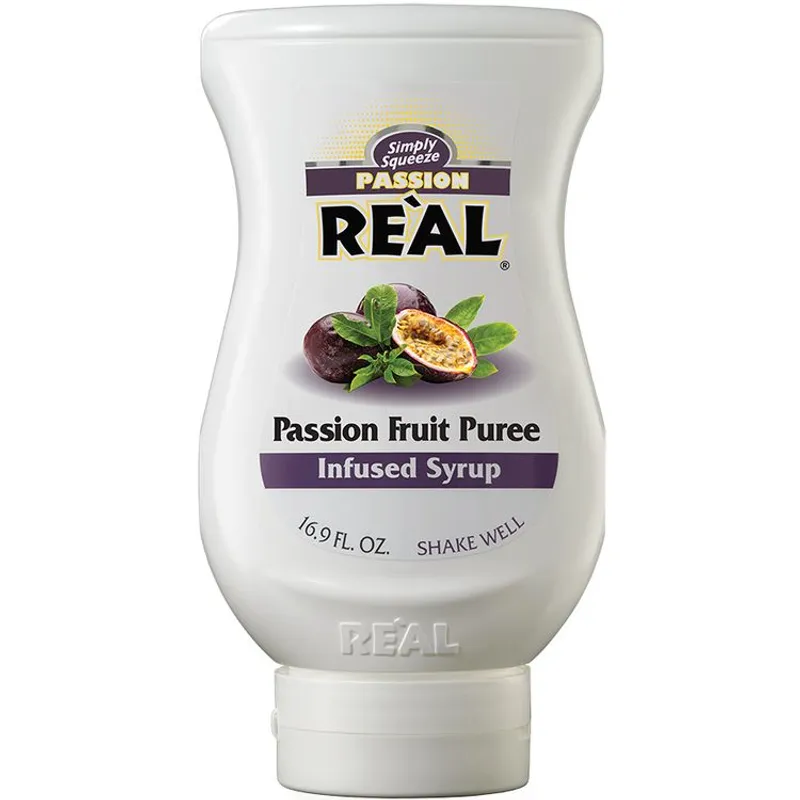 REAL Passion Fruit Puree Infused Syrup view 1