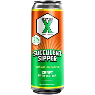 Brewery X Succulent Sipper Orange Pineapple Hard Seltzer