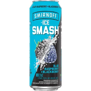 Smirnoff Ice Smash Blue Raspberry + Blackberry