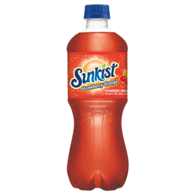 Sunkist Strawberry Orange Soda, Strawberry Orange