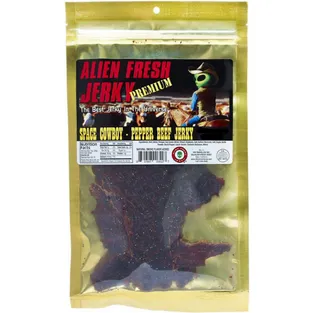 Alien Fresh Beef Jerky Space Cowboy