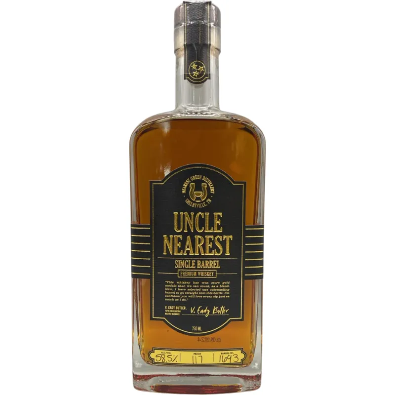 Uncle Nearest Single Barrel Premium Whiskey view 1