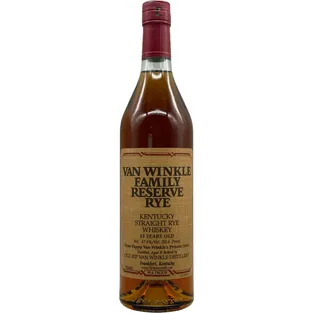 Van Winkle Family Reserve 13 Year Kentucky Straight Rye Whiskey