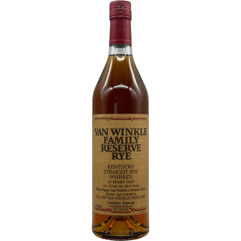 Van Winkle Family Reserve 13 Year Kentucky Straight Rye Whiskey view 1