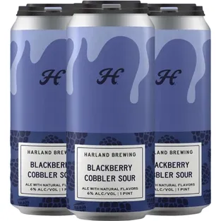Harland Brewing Co Blackberry Cobbler Sour Ale Beer