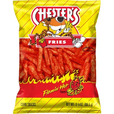 Chester's Flamin' Hot Fries 3.125oz Bag