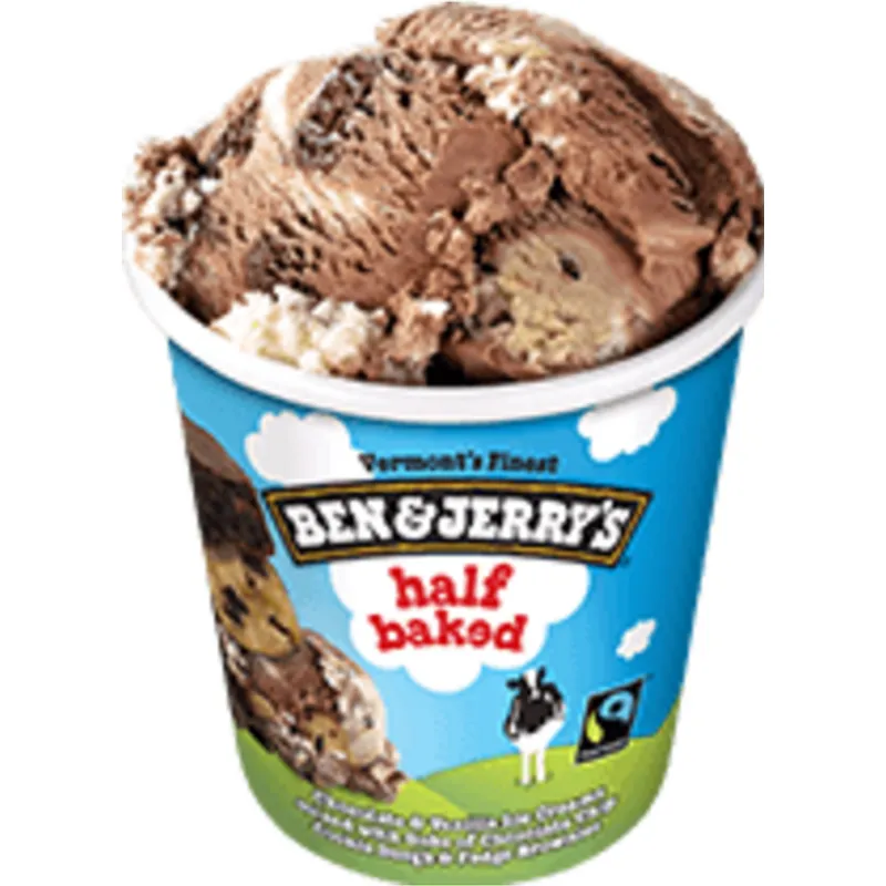 Ben & Jerry's Half Baked view 1