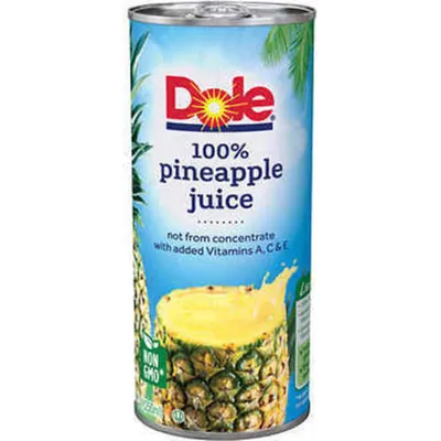 Dole 100% Canned Pineapple Juice 46oz