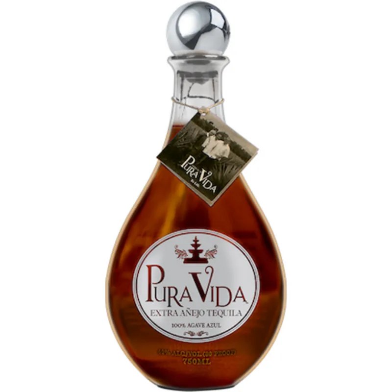 Pura Vida Extra Anejo Tequila view 1