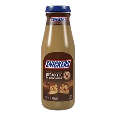 Victor Allen's Snickers Iced Coffee Latte 13.7oz Bottle