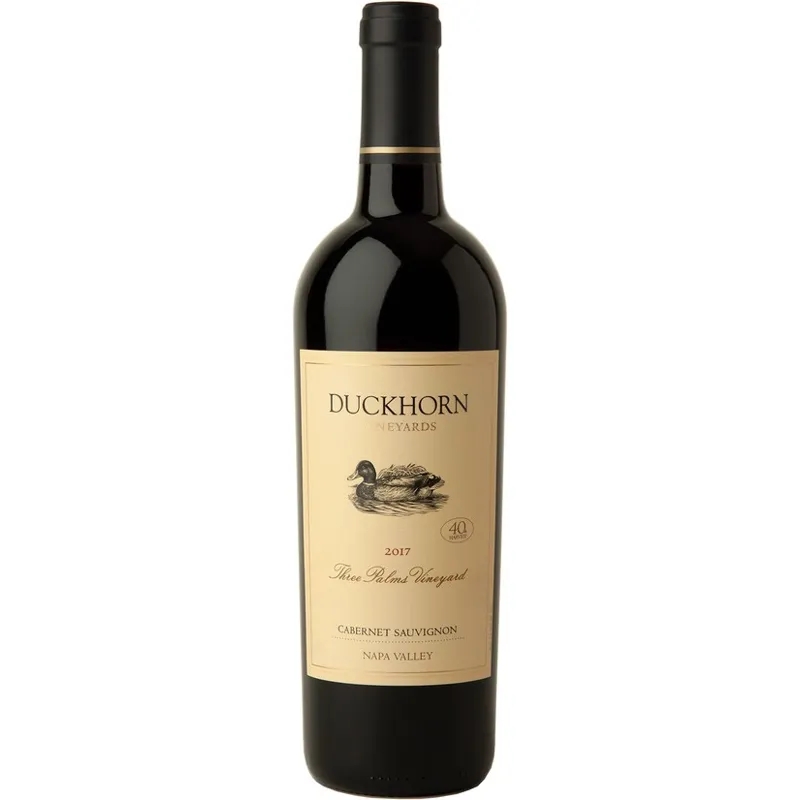 Duckhorn Vineyards Napa Valley Cabernet Sauvignon Three Palms Vineyard view 1