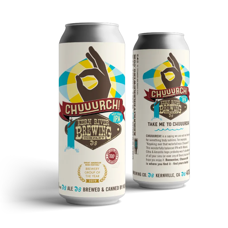 Kern River Brewing Co. Chuuurch! IPA view 1