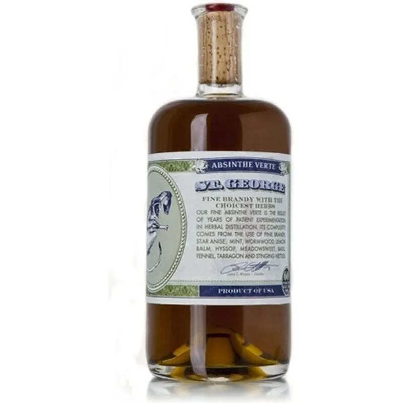 St. George Absinthe Verte Liqueur view 1