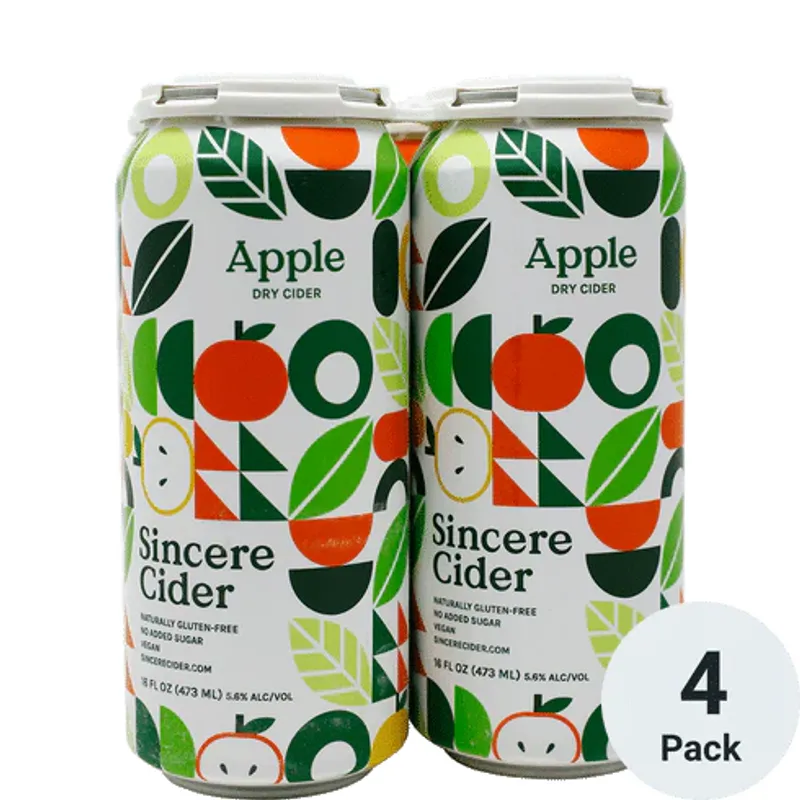 Sincere Cider Bonafide Dry Apple Cider view 1