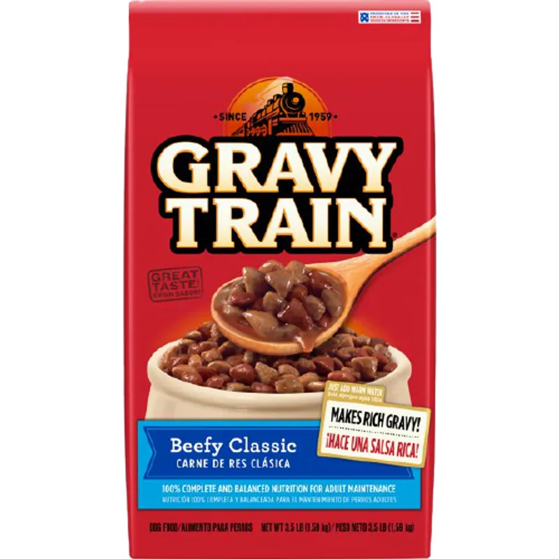 Gravy Train Beefy Classic Dog Food view 1