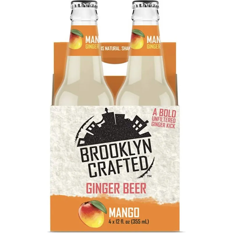 Brooklyn Crafted Ginger Beer Mango view 1