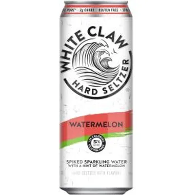 White Claw Hard Seltzer Watermelon 24oz Can