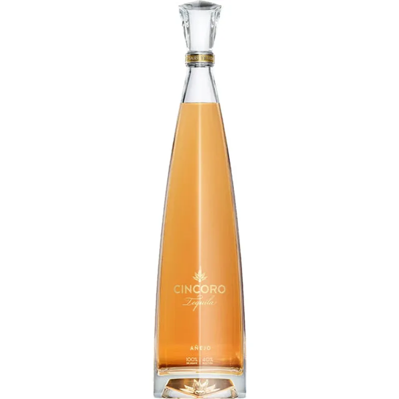 Cincoro Tequila Anejo view 1