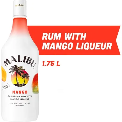 Malibu Mango Rum 1.75L
